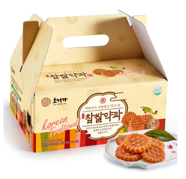 무료배송-호정가 찹쌀 약과 1kg 전통과자